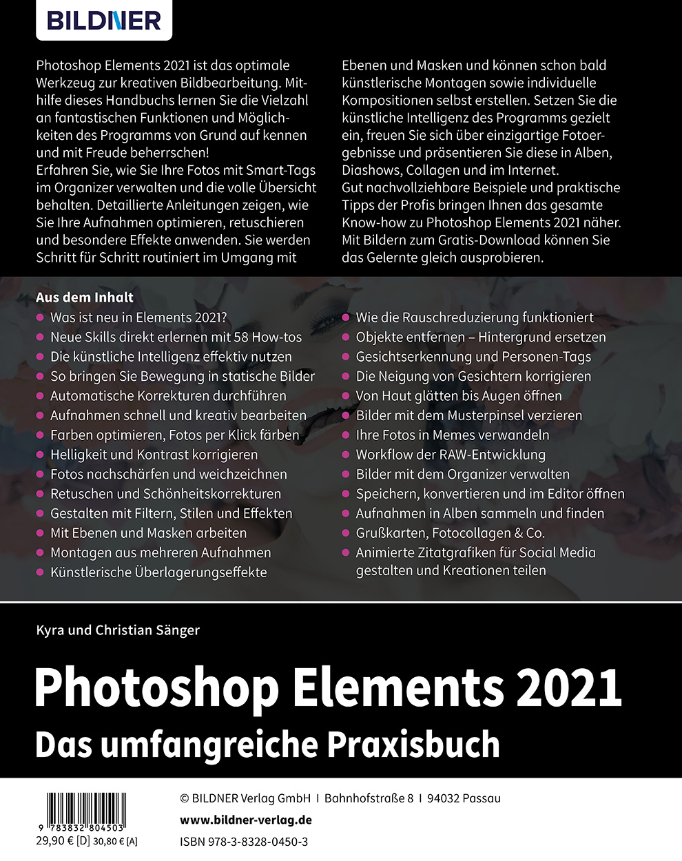 Photoshop Elements 2021 Bildner Verlag Gmbh Buchverlag In Passau